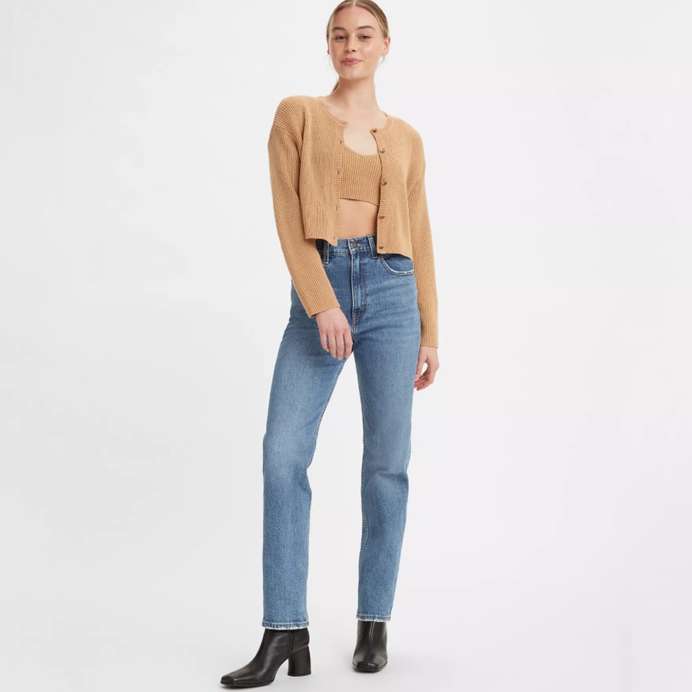 70'S Levi’s High Slim Straight Jeans Size 29